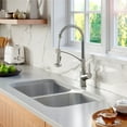 thumbnail image 3 of Karran 32" Undermount 16-Gauge Stainless Steel 50/50 Double Bowl Kitchen Sink Kit, 3 of 5