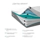 thumbnail image 2 of Colchon Smart Bamboo Premier  Memory Foam Ergonomico Nivel 5 Firmeza King, 2 of 4