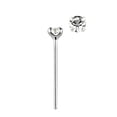 thumbnail image 3 of 20PCS Nose Studs Rings 22G Sterling Silver Crystal CZ bendable Nose Bone Stud Nose Ring Piercing, 3 of 4