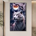 thumbnail image 2 of Diamante pintura 5D DIY taladro redondo completo tigre decoración del hogar arte artesanal Hugtrwg Para estrenar, 2 of 9
