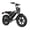 Black3, variant on JVV P20 20" Fat Tire Electric Mountain Bike, 750W Motor, 52V 20Ah Battery, 28MPH, 45-Mile Range, Shimano 7-Speed, Front/Rear Suspension