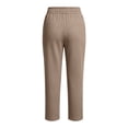 thumbnail image 4 of Khunlpohl Capris Pants for Women Drawstring Elastic Waist Joggers Pant Straight Leg Casual Capri Pant with Pockets, 4 of 5