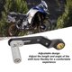 thumbnail image 3 of Palanca De Cambio De Motocicleta, Palanca De Cambio De Marchas Plegable Ajustable Para Motocicleta, Palanca De Pedal De Cambio, aleación De Aluminio, Apta Para F750GS F850GS, 3 of 7