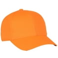 thumbnail image 2 of Signatures Structured Baseball Style Hat, Repreve (r) Recycled Blaze Fabric, Orange, Adult, Men's, 2 of 8
