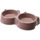 thumbnail image 4 of Double Small Bowls Plastic Food and Water Bowl Set, 4 of 4