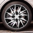 thumbnail image 3 of Stylish DualColor Hub Caps for Car Use Elevating Vehicle Style with Easy Installation 14 Inch, 3 of 8