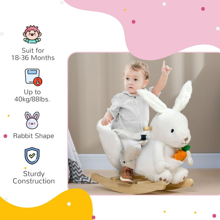 Rabbit rocking horse sale