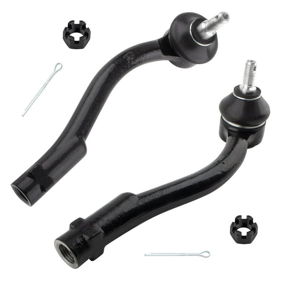 BOXI 2pcs Front Outer Tie Rod End Fit for Hyundai Accent 2006 2007 2008 2009 2010 2011 1.6L l4 | ES800287 ES800288