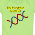 thumbnail image 4 of Inktastic Awesome Dna Boys or Girls Baby Bodysuit, 4 of 5