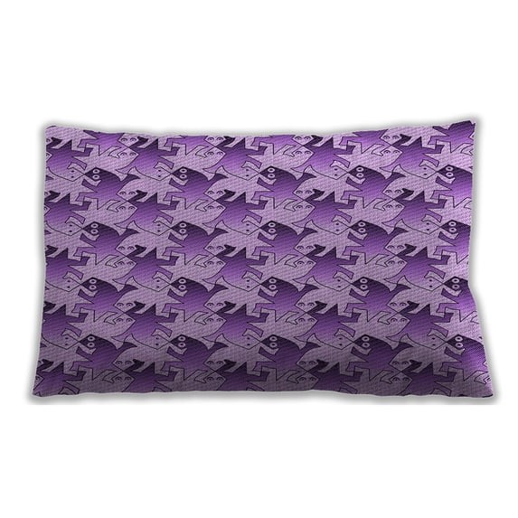 Ahgly Company Indoor Rectangular Contemporary Lumbar Throw Pillow, 13 inch by 19 inch
