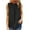 Black, variant on sovlvnd Women's Fashionable Plus Size Casual Camisole Chiffon Round-Neck Solid Color Pullover Sleeveless Vest Blouse T-shirt Tops for Women