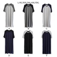 thumbnail image 1 of Baohd Robe For Men For Lounging And Sleeping Breathable And Stylish For Lounging Sleeping Cotton Bathrobe Men Men Pajama Dark gray light gray L Dark gray light gray 5XL, 1 of 6