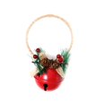 thumbnail image 2 of PENGXIANG Christmas Style Bright-colored Iron Creative Star Shape Hole Hanging Bell Decor Bell Pendant Decor for Home, 2 of 9