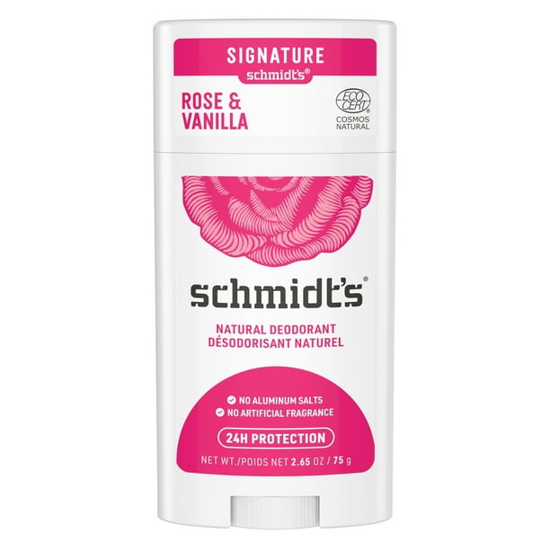 ballet Bliv oppe Jeg tror, ​​jeg er syg Schmidt's Aluminum Free Natural Deodorant Rose & Vanilla, 2.65 oz -  Walmart.com