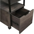 thumbnail image 4 of Contempo Mobile Cart in Ozark Ash Brown finish, 4 of 7