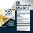 thumbnail image 6 of Certain Dri Antiperspirant Wipes, Clinical Protection for Excessive Sweat, 10ct, 6 of 6