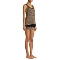 thumbnail image 4 of Secret Treasures Women's and Women's Plus Modern Tank and Shorty PJ Set, 4 of 6