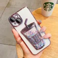 thumbnail image 1 of Glitter Quicksand Cup Case for iPhone 13 Pro Max 14 16 12 11 15 Clear Camera Film Protector Phone Cover For iPhone 14 Pro Max tzw, 1 of 7