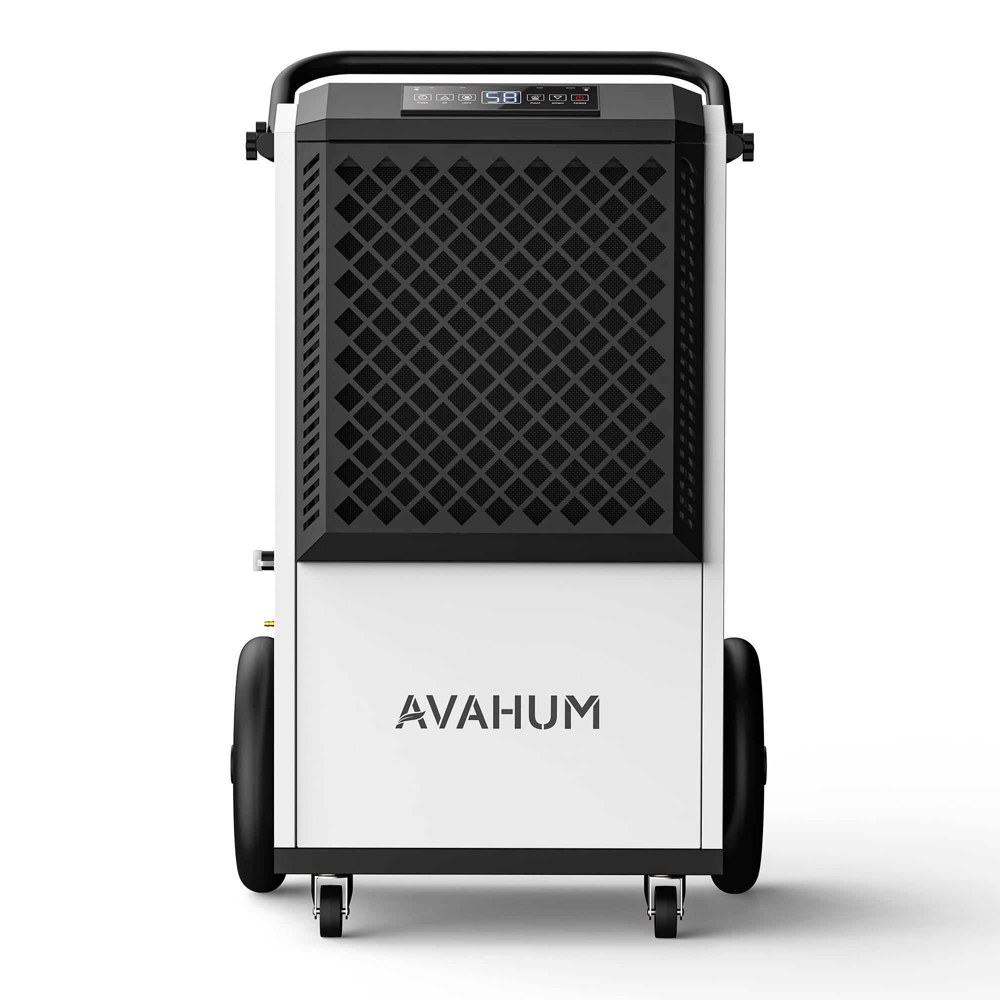 AVAHUM 250 Pints Commercial Dehumidifier with Pump for 6,500 sq. ft, Industrial Dehumidifier for Basements and Warehouses