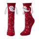 thumbnail image 2 of Calcetines de otoño e invierno, calcetines de mano en mano, calcetines navideños magnéticos, calcetines largos, calcetines deportivos que absorben el sudor, calcetines de mujer, 2 of 5