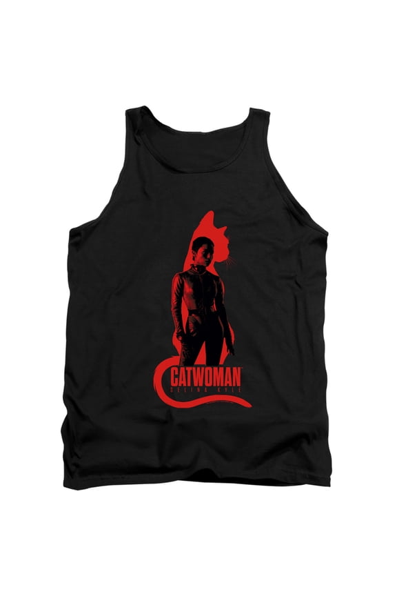 The Batman (2022) Selina Kyle Cat Silhouette Unisex Adult Tank Top