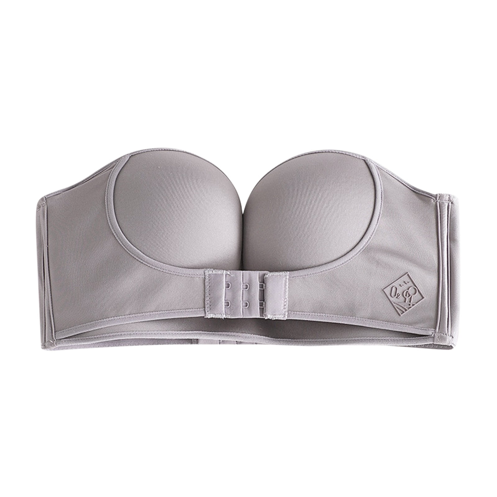 Buy Komli Lightly Padded Non Wired Full Coverage Bra - Grey at Rs.355  online