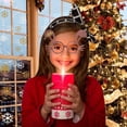 thumbnail image 1 of XWSHYW Decoraciones Navideñas Marco de Gafas Navideñas, Gafas Estéreo, Decoración para Adultos y Niños., 1 of 6