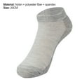 thumbnail image 7 of SPRING PARK 1 Pair Mens Womens Ankle Socks Invisible Cotton Low Cut Sports Socks, 7 of 7