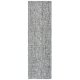 thumbnail image 2 of Safavieh Abstract Delia Distressed Wool Runner Rug, Black/Ivory, 2'3" x 10', 2 of 11