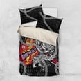 thumbnail image 1 of Norway Vikings Bedding Set Nordic Lion Bound in Runes and Chains DT02, 1 of 7