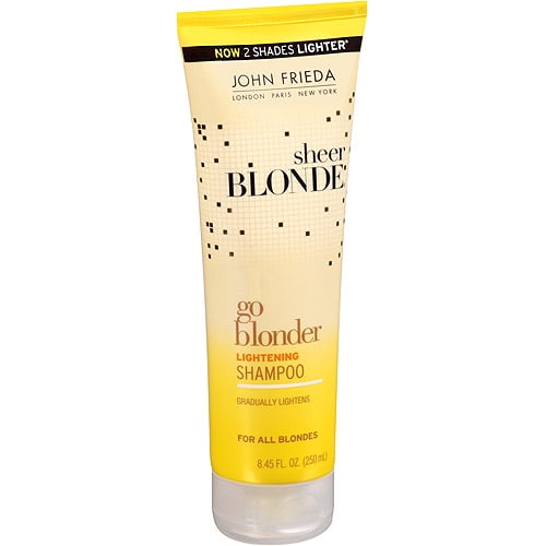 John Frieda Sheer Blonde Go Blonder Lightening Shampoo, 8.45 Oz