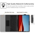 thumbnail image 3 of Étui pour Microsoft Surface Pro X (2021/2020/2019) - Couverture d'Affaires de Portefeuille de Visualisation à Angles Multiples avec Poche, 3 of 5