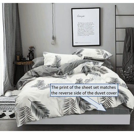 Swanson Beddings Evergreen 100% Cotton Sheet Set : Fitted Sheet Flat Sheet and Two Matching Pillowcases (King)