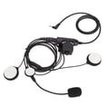 thumbnail image 2 of Auricular Bilateral Para Casco, Auricular Para Casco De Motocicleta Alta Sensibilidad Plug And Play Profesional 150Hz-500Hz Para T80 Para MOTOROLA, 2 of 8