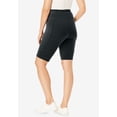 thumbnail image 2 of Woman Within Plus Size Stretch Cotton Pocket Bike Short, 2 of 5