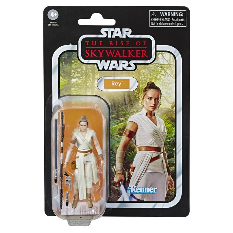 Star Wars The Vintage Collection Rey Toy Action Figure Set Walmart