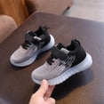 thumbnail image 5 of Gubotare Infant Shoes Boy Baby Shoes & Socks Breathable Non-Slip Sneakers with Soft Rubber Sole Baby Boys & Girls Slip On Sneakers Size 7 (Black,Toddler 7), 5 of 9