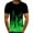 #Green, variant on Patlollav Mens Womens Graphic T-Shirts Unisex 3D Printed Short Sleeve Blouse Tops