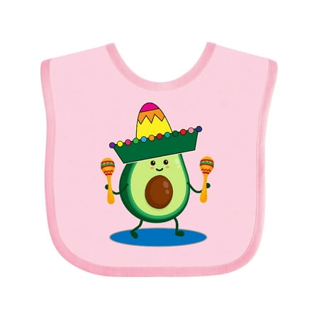 

Inktastic Cinco De Mayo Baby Clothes Avocado Gift Baby Boy or Baby Girl Bib