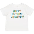 thumbnail image 3 of Inktastic Happy Birthday Grandma Boys or Girls Baby T-Shirt, 3 of 5