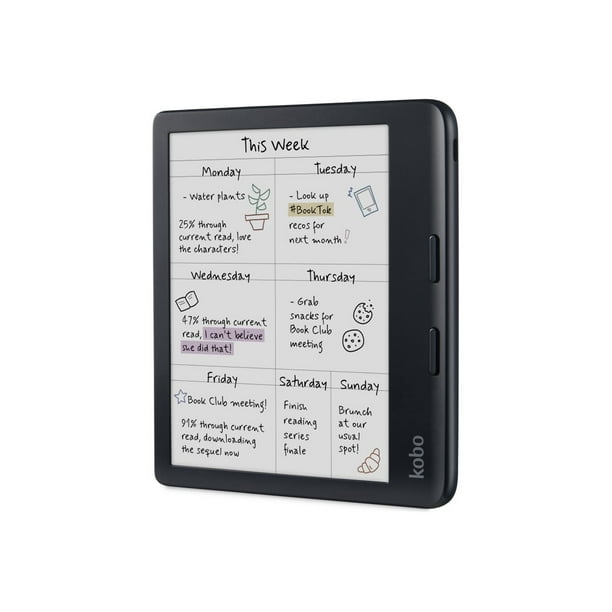 KOBO LIBRA BLACK, Rakuten Kobo Libra Colour e-book reader