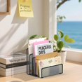 thumbnail image 5 of INTIGE Mail Organizer Countertop with 5 Slot, Metal Mail Holder for Desk, File Holder Letter Sorter for Envelope, Bill and Document, 5 of 6