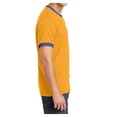 thumbnail image 3 of Yellow Rooster Men's Core Cotton Ringer Tee Gold/Royal M, 3 of 6