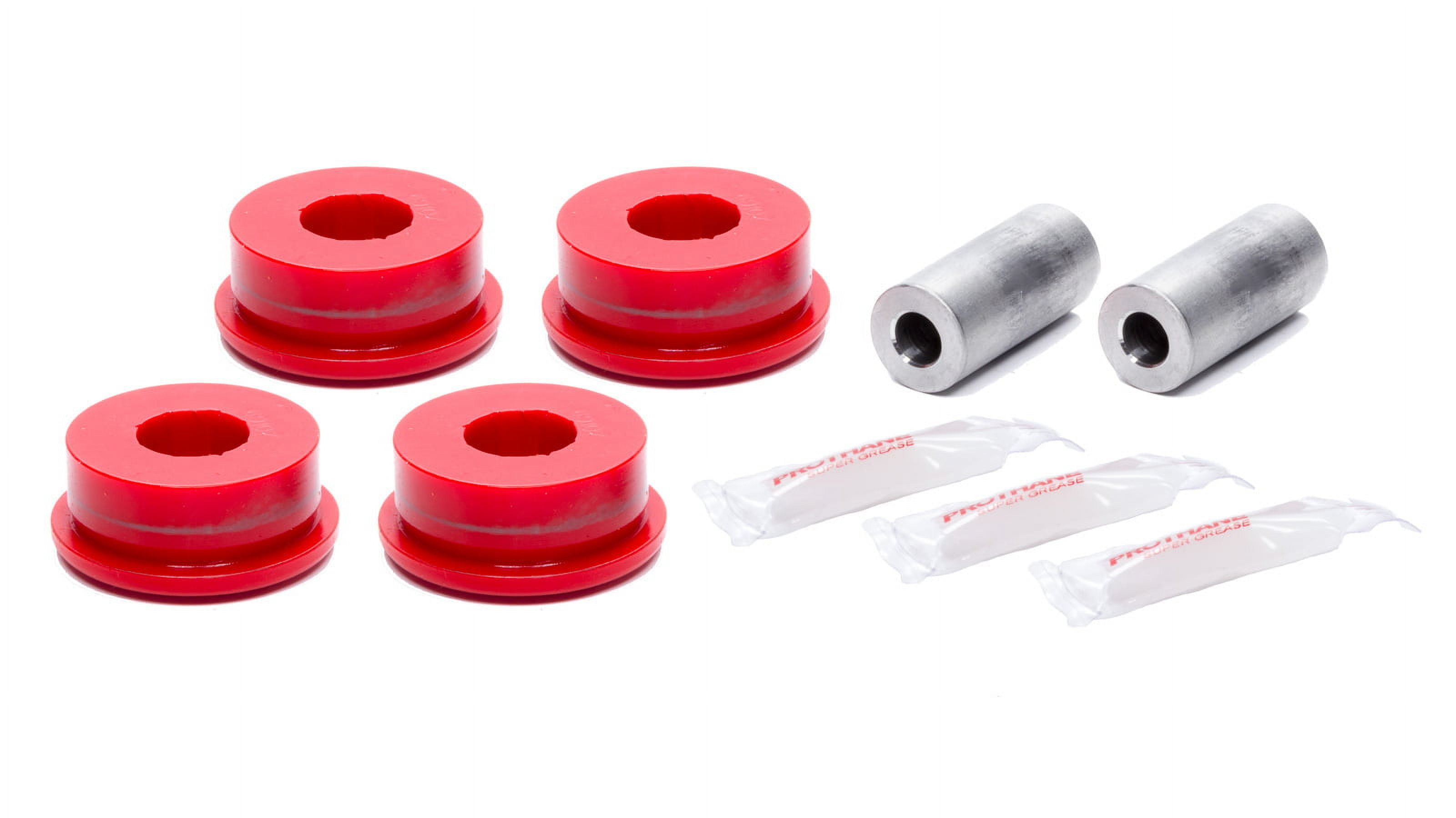 Prothane Subaru Rear Diff Front Mount Bushings - Red Fits select: 2004 SUBARU IMPREZA WRX, 2008 SUBARU IMPREZA WRX PREMIUM