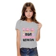thumbnail image 1 of Fiudx Camiseta para Niños, Suave Mezcla de Poliéster, Cuello Redondo Comodo, Manga Corta, Informal, para Uso Diario, Ideal para Niños y Niñas. Se Recomienda Lavar a Mano., 1 of 7