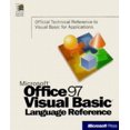thumbnail image 1 of Pre-Owned Microsoft Office 97 Visual Basic Language Reference (Paperback) 1572313390 9781572313392, 1 of 1