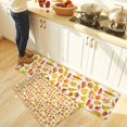thumbnail image 5 of Kitchen Rug Mat Vintage Fall Marple Leaf, Set of 2, Anti-Fatigue Non-Skid Washable Kitchen Runner Rugs, Farm Soft Comfort Rug for Kitchen, Floor Home, Front of Sink, Laundry, 5 of 6