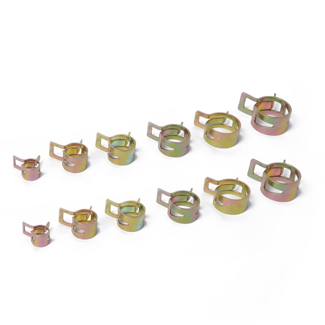Clips De Manguera De Banda De Resorte, Abrazadera De Tubo De Aire De Tubería De Agua Elástica Reutilizable De Acero Al Manganeso, Clip De Resorte Para Automóvil Y Vehículo 10 Uds. Advancent VI009305-04