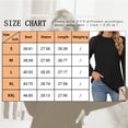 thumbnail image 4 of TEMOFON Womens Long Sleeve Tops Business crew neck Blouses 2024 Casual tunic shirts Lace Work Shirts Fall Clothes Black, 4 of 4