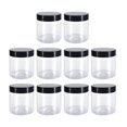 thumbnail image 1 of Empty Pet Jar with Lid Kitchen Canisters for Body Lotion Spices Coffee Beans 10pcs 300ml, 1 of 8